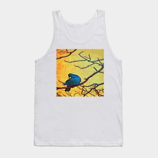 Bird on Branch #3 Tank Top